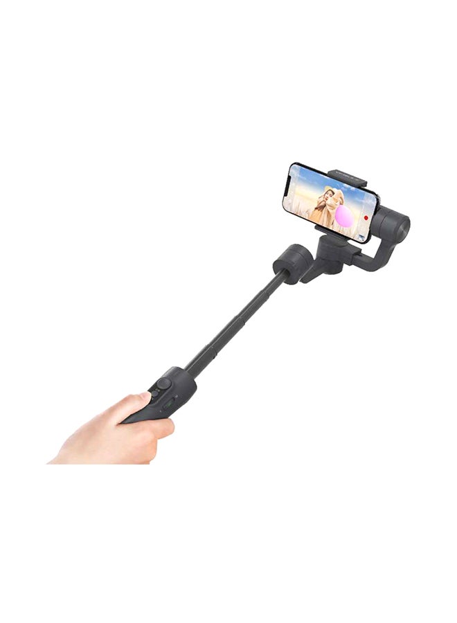 فيو تيك عصا توازن جيمبال ثابتة ويمكن حملها باليد أسود - Image 2