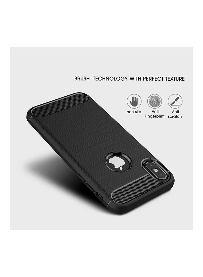 Protective Case Cover For Apple iPhone X Black - Image 2