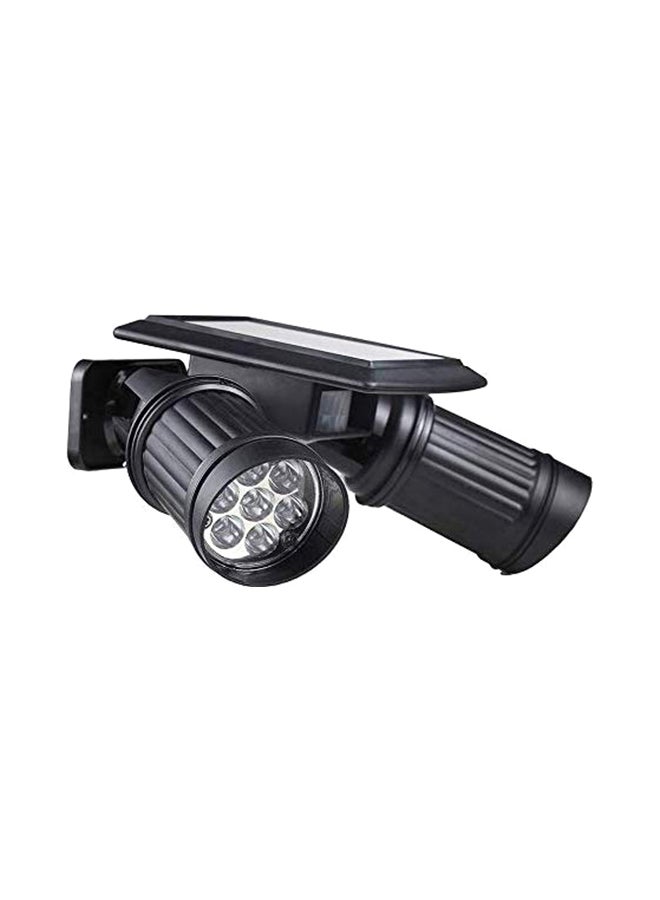 جيرينك مصباح يعمل بالطاقة الشمسية مناسب للحديقة أسود - Image 1