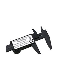Gerenic Lcd Digital Electronic Carbon Micrometer Black 2.8x25.4x9.4centimeter  - Image 4