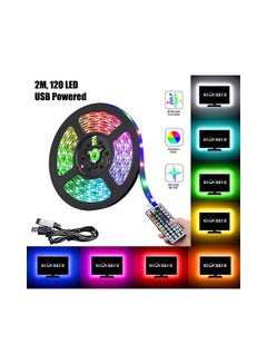 gluckluz 60 LED With Multi-Color USB Remote Cable Multicolour 2meter  - Image 1
