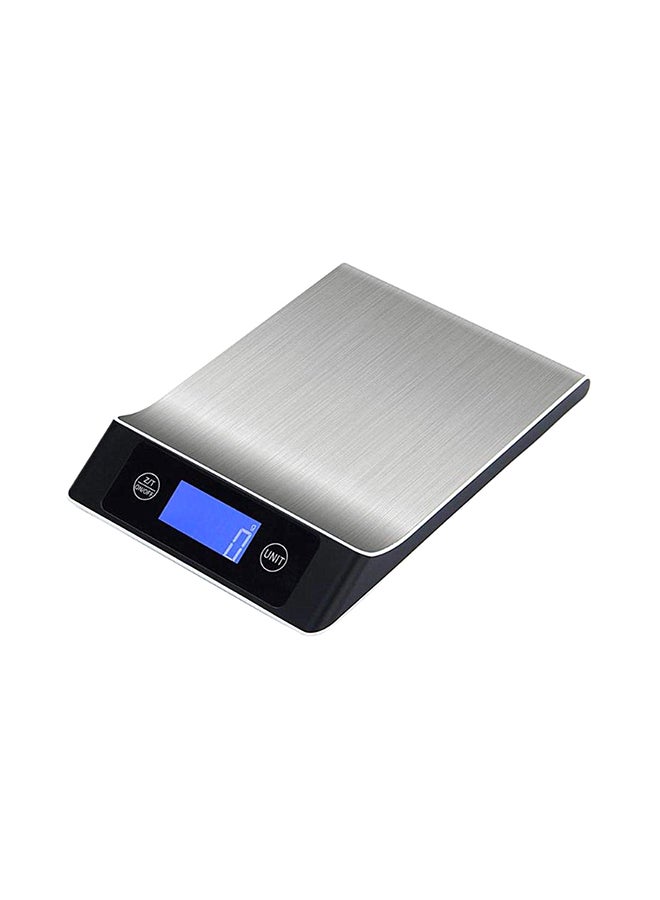 جيرينك ميزان مطبخ بشاشة رقمية فضي 245x168x28مم - Image 1