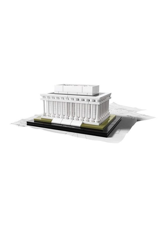 LEGO - 21022 274-Piece Architecture Lincoln Memorial Building Set 21022 12+ Years - Image 1