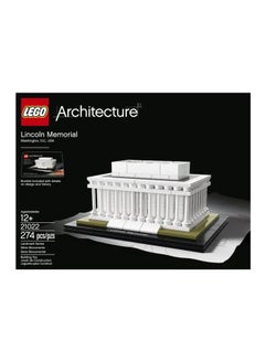 21022 274-Piece Architecture Lincoln Memorial Building Set 21022 12+ Years
