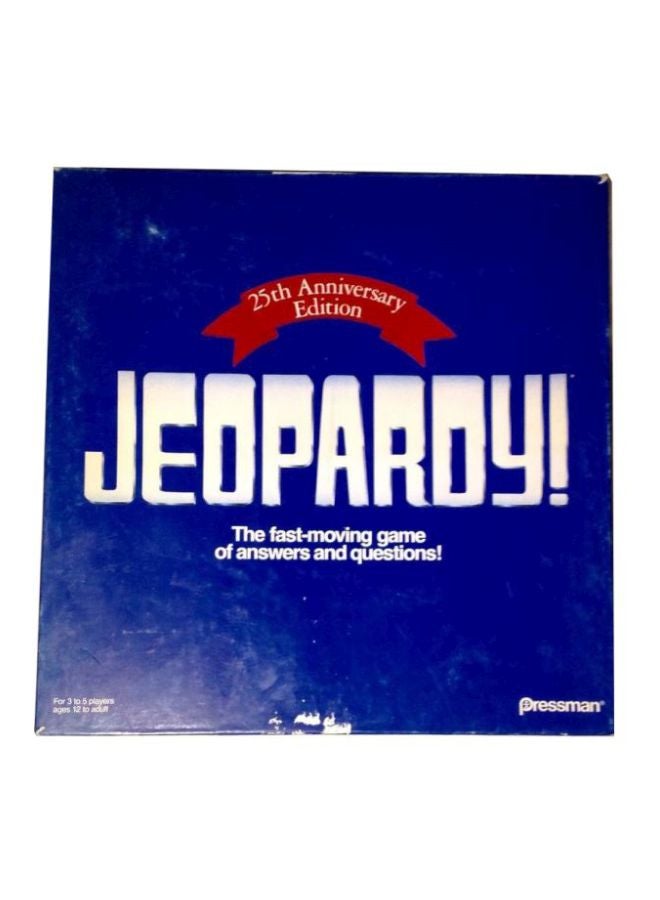 Pressman Jeopardy Board Game 