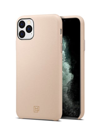 iPhone 11 Pro MAX La Manon Calin PU Leather cover / case Pale Pink - v1577430971/N30064093A_1