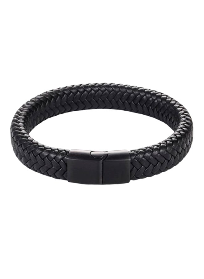 Generic - Titanium Leather Bracelet - Image 1