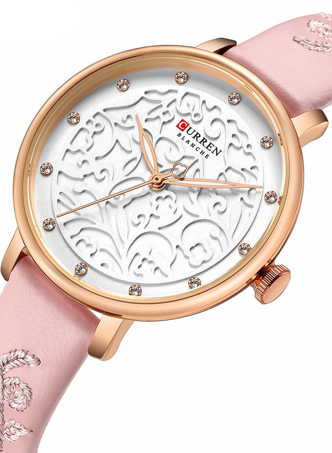 CURREN Women's Pu  Leather Analog Wrist  Watch 4341  - Image 2