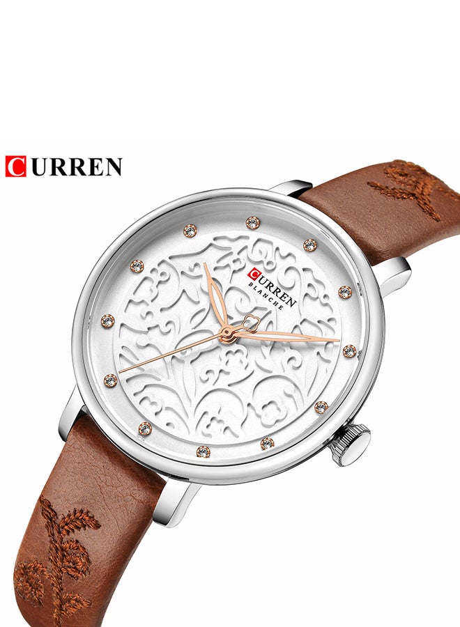 CURREN - Women's Pu  Leather Analog Wrist  Watch 4341 - Image 1