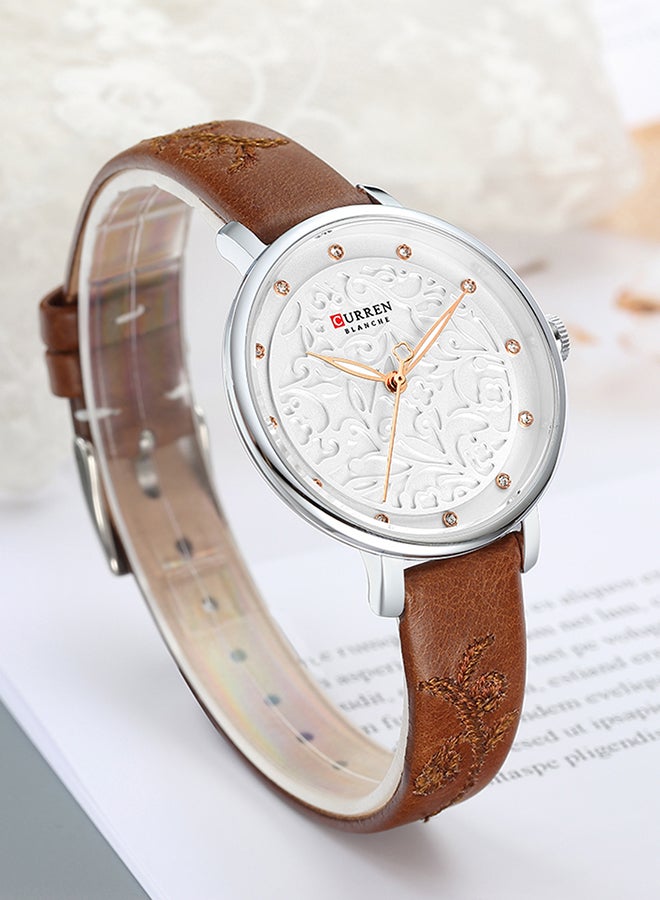 CURREN - Women's Pu  Leather Analog Wrist  Watch 4341 - Image 1