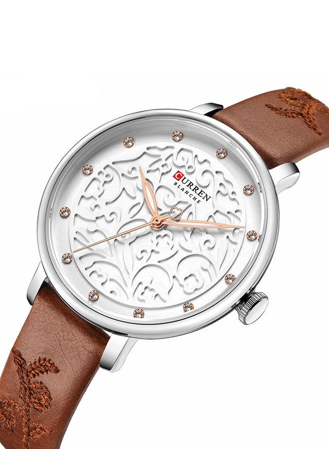 CURREN - Women's Pu  Leather Analog Wrist  Watch 4341 - Image 1
