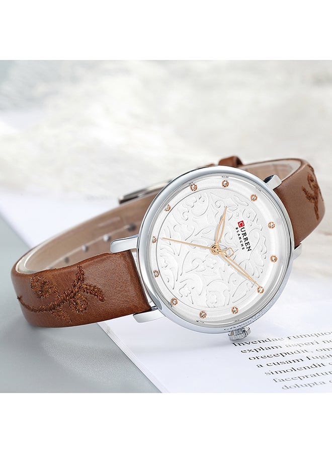CURREN - Women's Pu  Leather Analog Wrist  Watch 4341 - Image 1