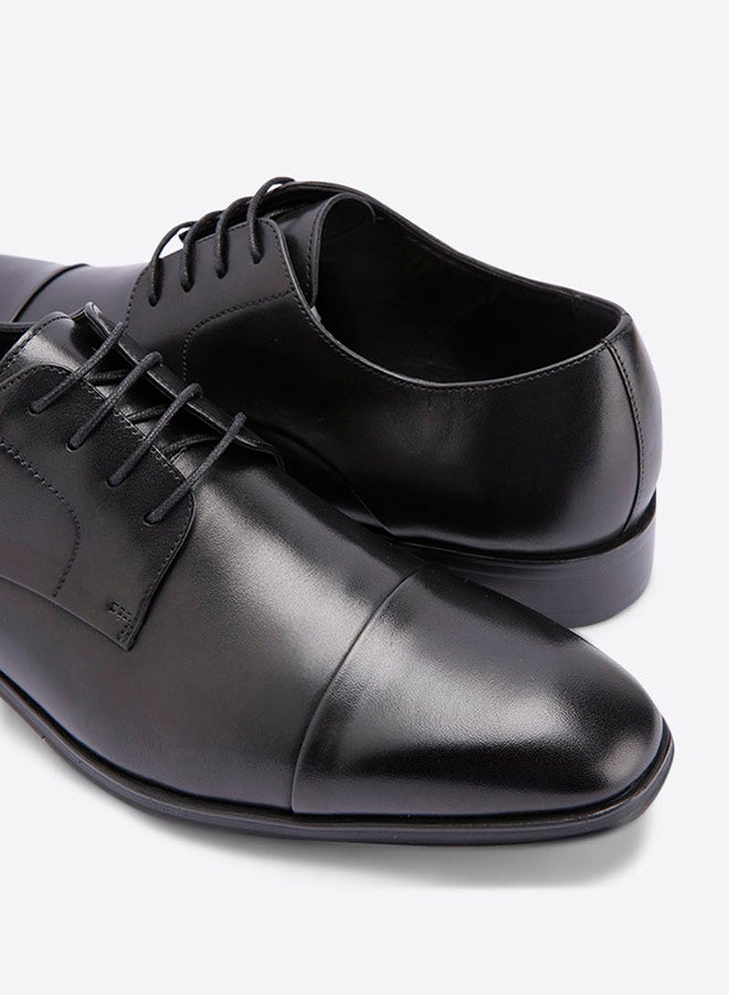 Samar Di Toecap Gibson Formal Shoes Black