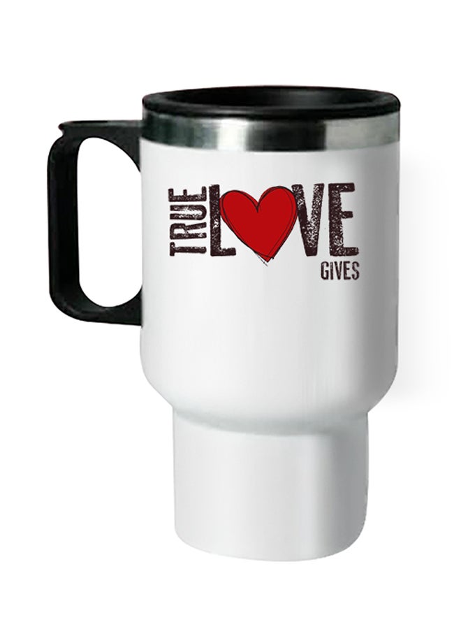 Printed Thermal Mug White 