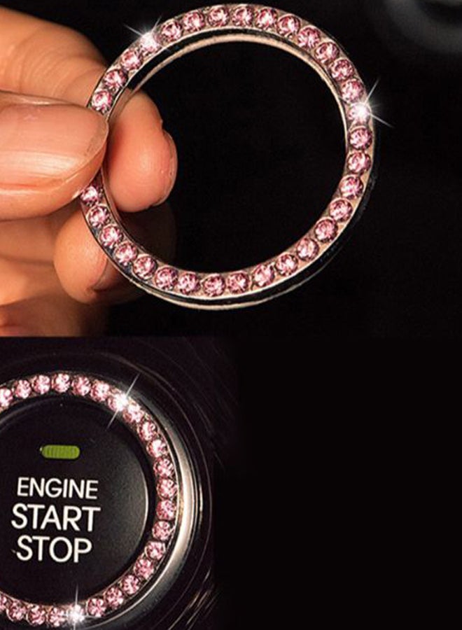 صن شاين ملصق حلقي لتزيين محرك بدء تشغيل السيارة - Image 2