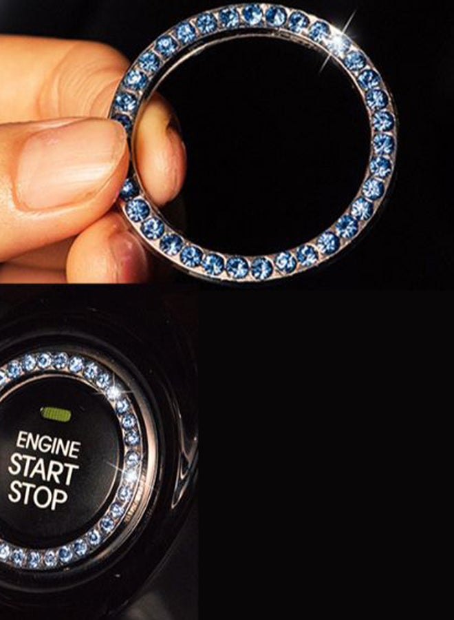 Sunshine Car Start Engine Decoration Ring Sticker - Image 2