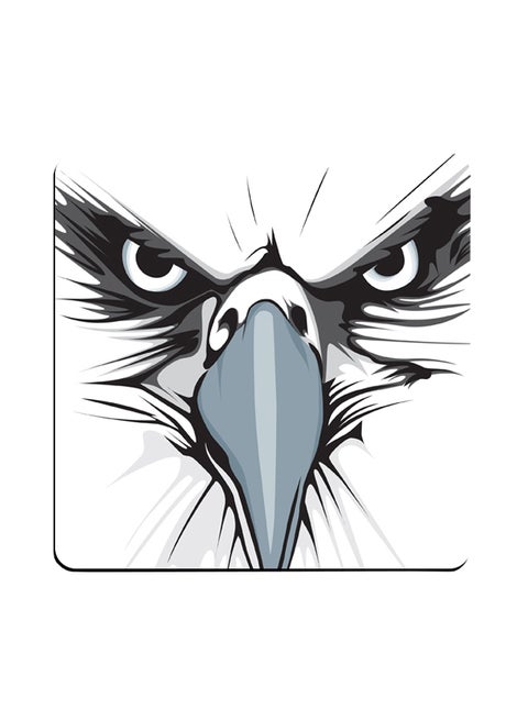 Eagle Printed Coaster Multicolour 9x9cm