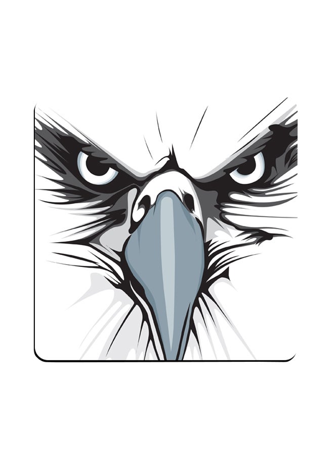 Eagle Printed Coaster Multicolour 9x9cm