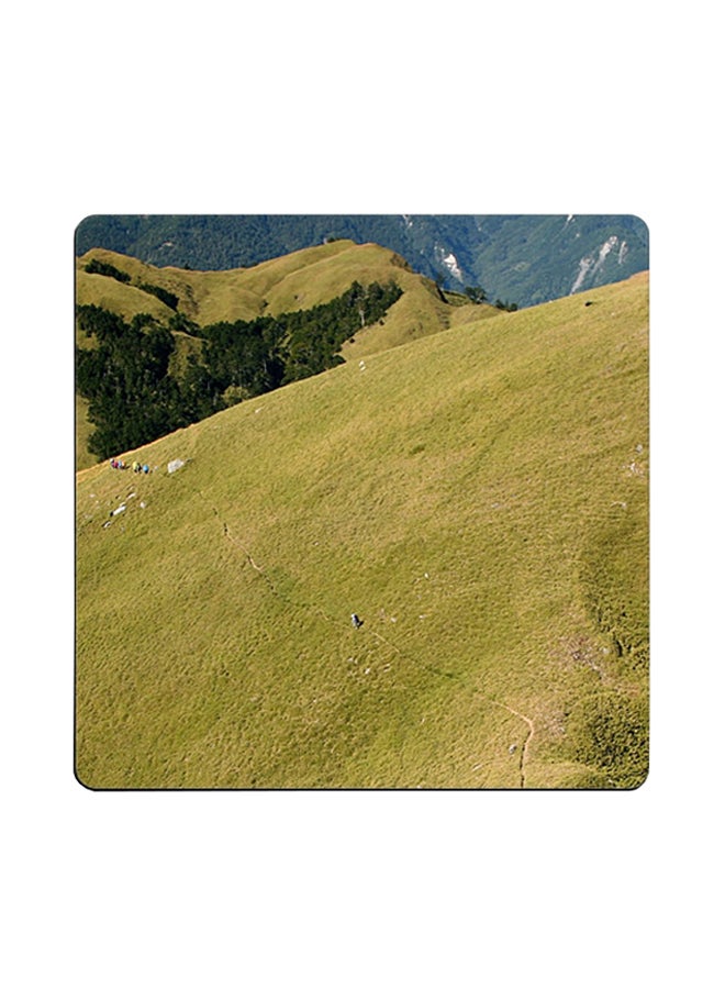 Taiwan Nature Poster Printed Coaster Multicolour 9x9cm