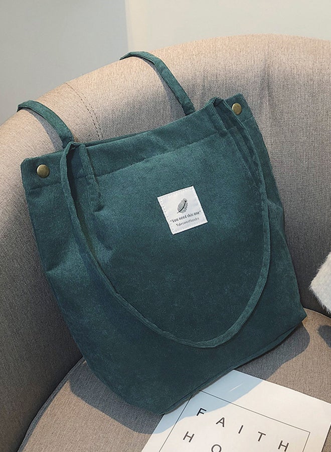 Generic - Stylish Canvas Bag Dark Green - Image 1