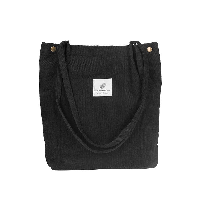 Stylish Canvas Bag Black  - Image 1