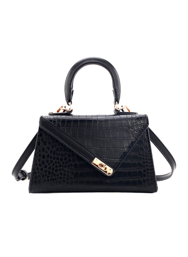 Generic - Stylish Leather Satchel Black - Image 1