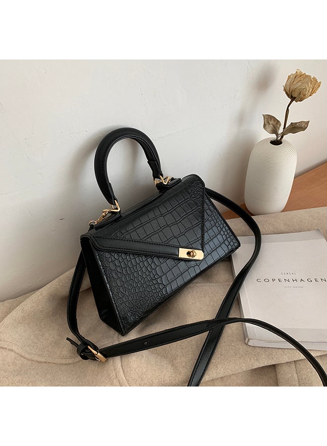 Generic - Stylish Leather Satchel Black - Image 1
