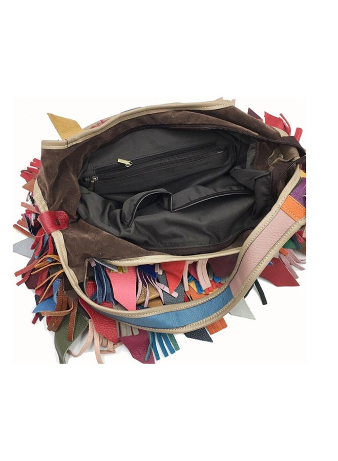 J&J - Stylish Leather Hobo Multicolour - Image 1