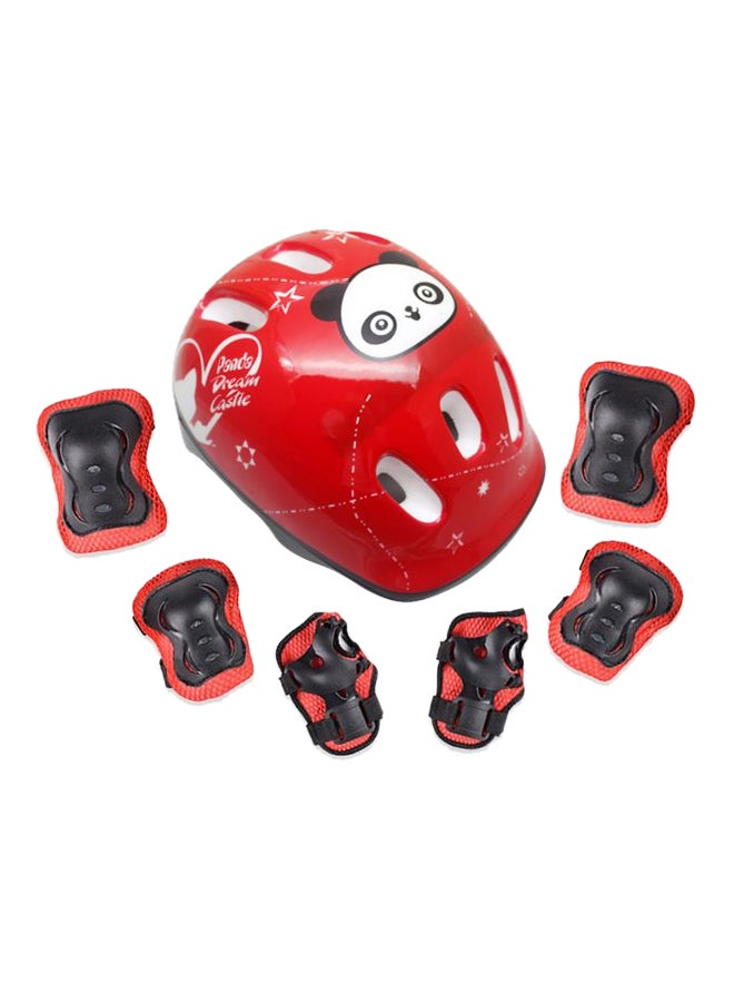 Generic 7-Piece Protection Gear Bicycle Ice Roller Skating Set  - Image 1