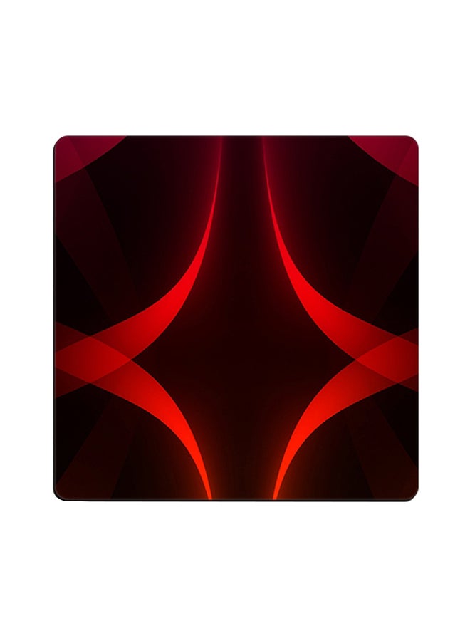 Abstract Printed Coaster Multicolour 9x9cm