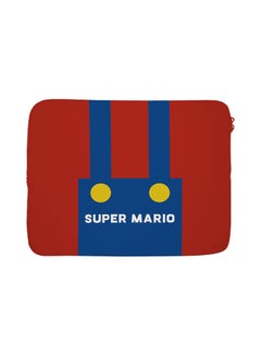 Merci Laptop Sleeve Red/Blue