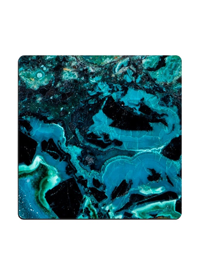 Abstract Printed Coaster Multicolour 9x9cm