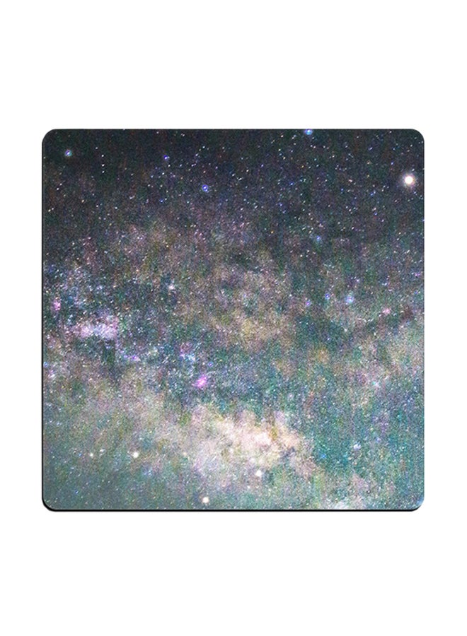 Abstract Printed Coaster Multicolour 9x9cm