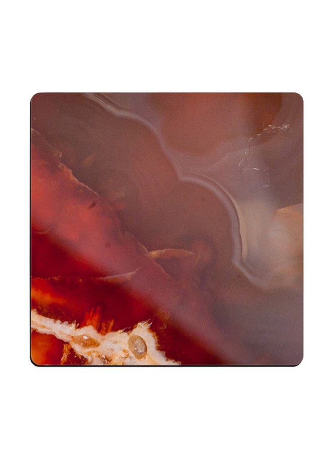Abstract Printed Coaster Multicolour 9x9cm