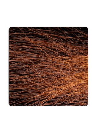 Fire Spark Printed Coaster Multicolour 9x9cm - v1577457401/N32974617A_1