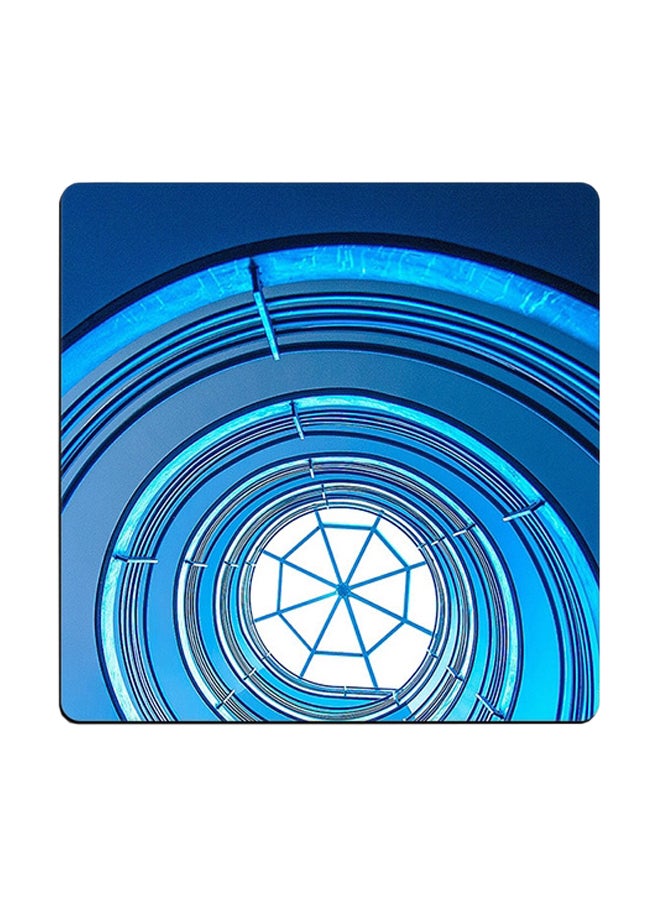 Abstract Printed Coaster Multicolour 9x9cm