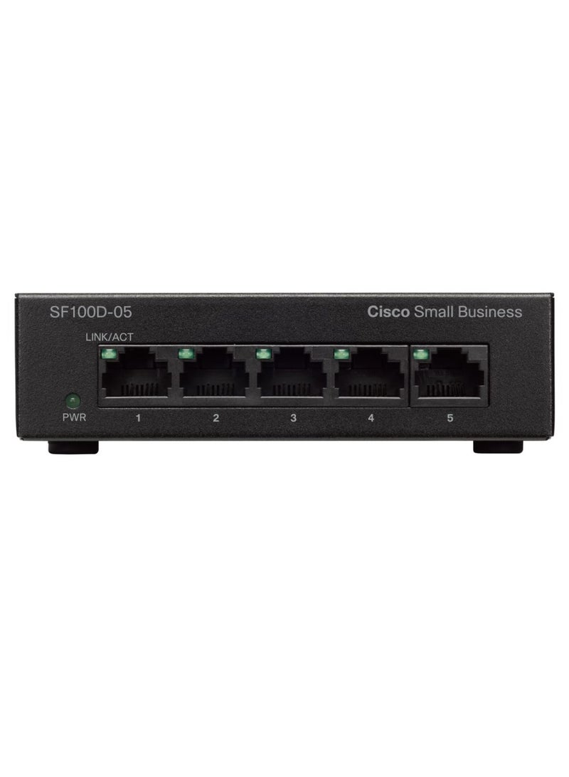 5-Port Desktop Switch Black - v1577460846/N32820652A_1