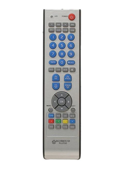 Remote Control For Pluto Screen Silver