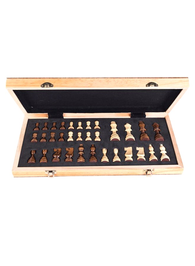 Portable Magnetic Foldable Chess Board With Pieces - Image 2