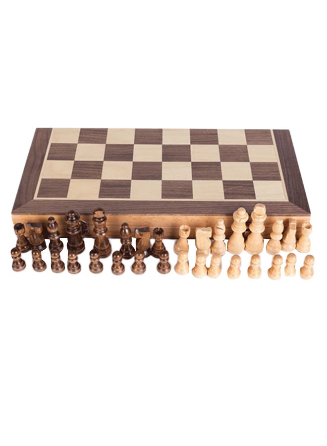 Portable Magnetic Foldable Chess Board With Pieces - Image 2