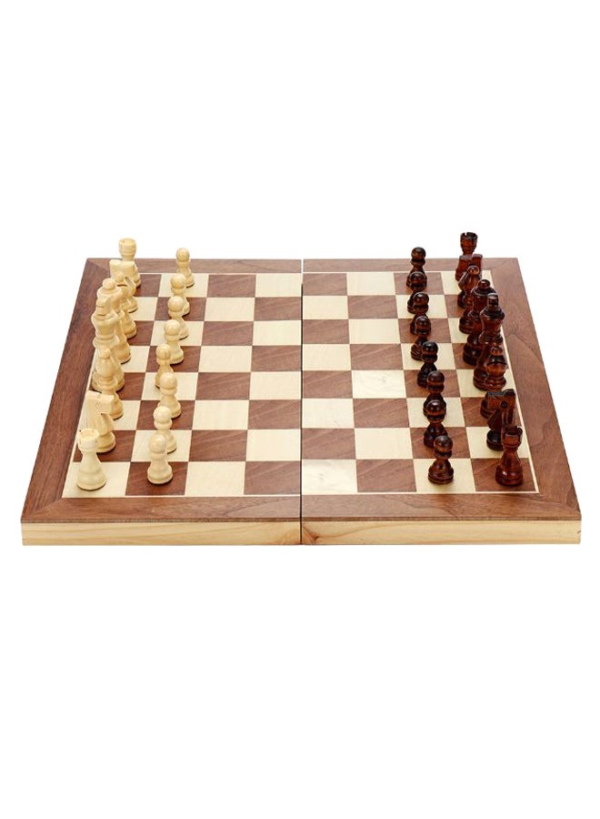 International Interior Storage Foldable Chess Board With Pieces - Image 2