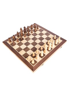 Generic International Interior Storage Foldable Chess Board With Pieces  - Image 1
