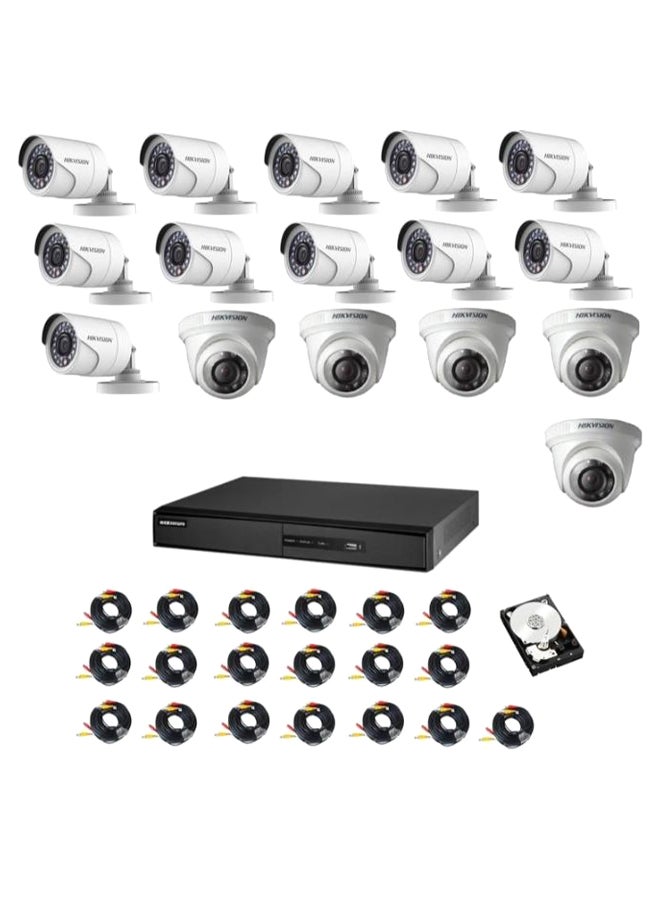 16 Channel DVR K1 Surveillance Camera Kit