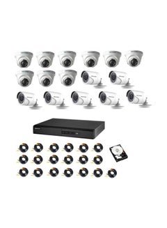 HIKVISION 37-Piece CCTV Camera Set With DVR 