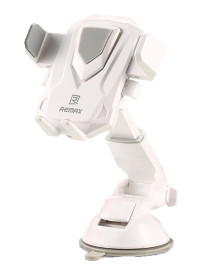 ريماكس حامل هاتف يناسب جميع أنواع السيارات طراز RM-C26 أبيض
