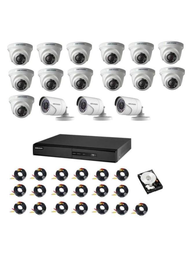 HIKVISION 16-Channel DVR Home Surveillance Camera Kit  - Image 1