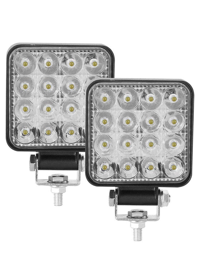 مجموعة مصابيح استكشاف LED عملية للإضاءة الغامرة للطرق الوعرة، مكونة من قطعتين - Image 1