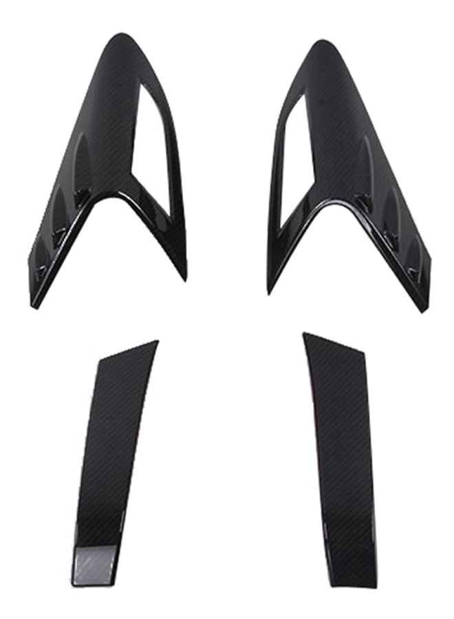 Generic 4-Piece Rear Back Lamp Tail Light Cover Trim  - Image 1