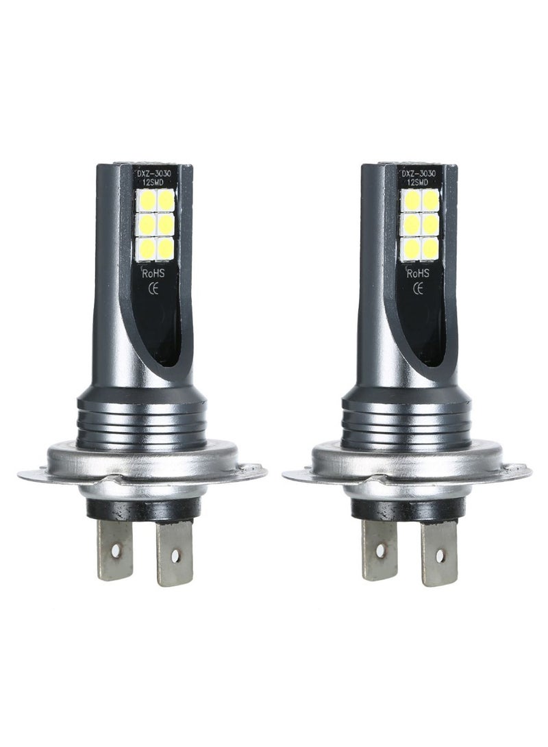 Generic 2-Piece H7 Car LED Fog Headlight Bulb Kit  - Image 1