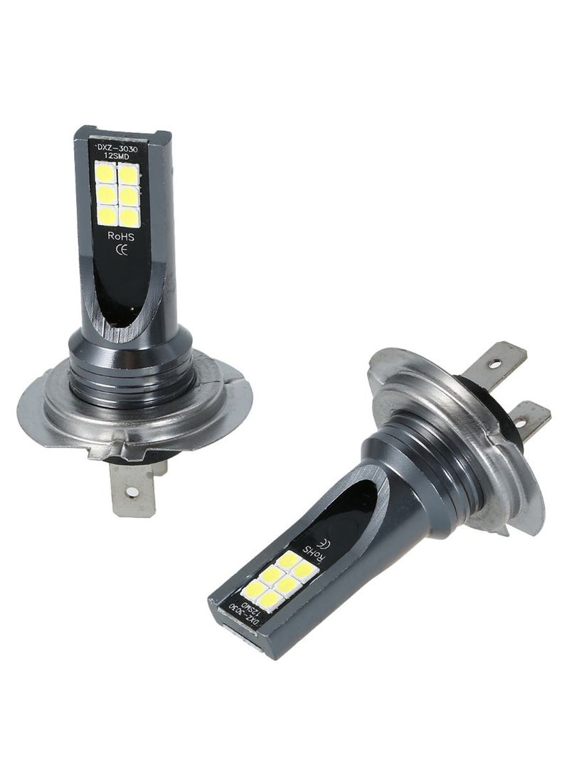 Generic 2-Piece H7 Car LED Fog Headlight Bulb Kit  - Image 2